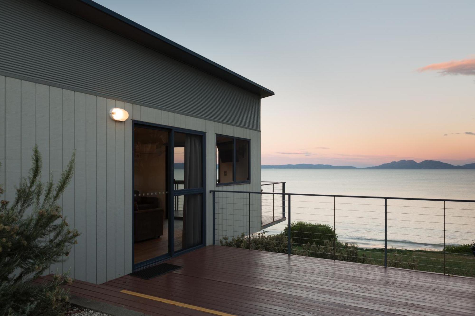 Swansea Beach Chalets Exterior foto