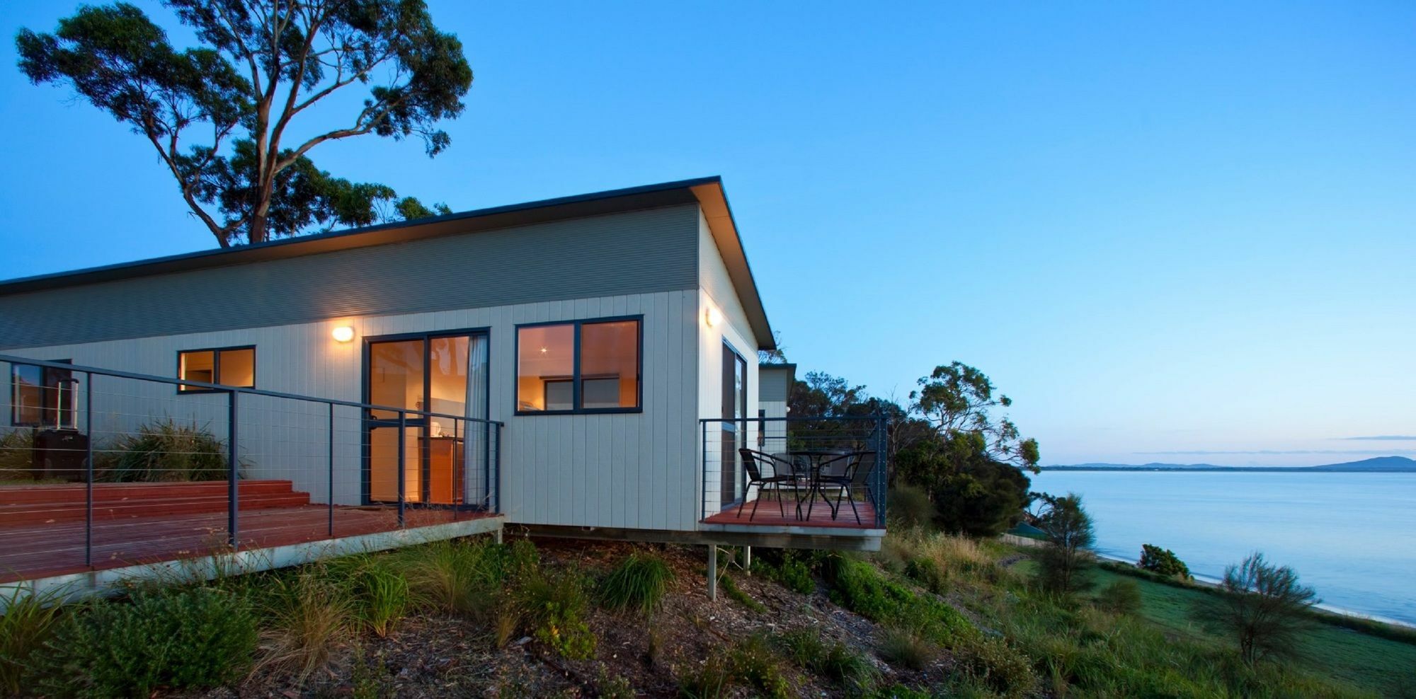 Swansea Beach Chalets Exterior foto